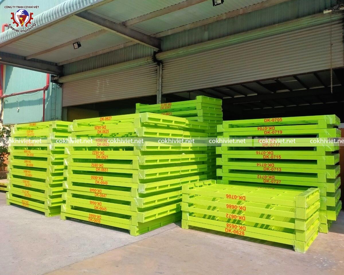 Pallet sắt Cơ Khí Việt